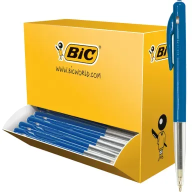 Populärt val Kulpenna Bic M10 blå 100/fp