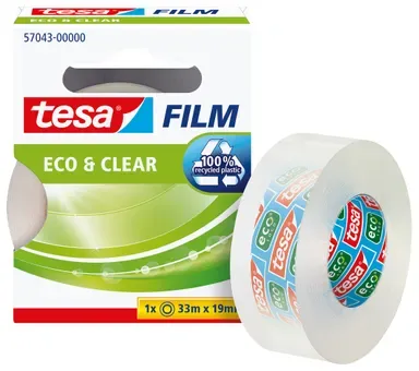 Tejp Tesa Eco klar 33mx19mm Beställ idag