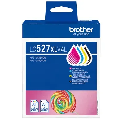 Reapris Bläckpatroner Brother LC527XLVAL CMYK