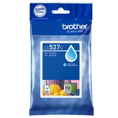 Bästa pris Bläckpatron Brother LC527C 0,9K Cyan