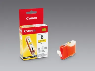 Rabatter Bläckpatron Canon BCI-6Y gul