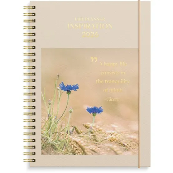 Nyhet Kalender 2026 Life Planner Inspiration