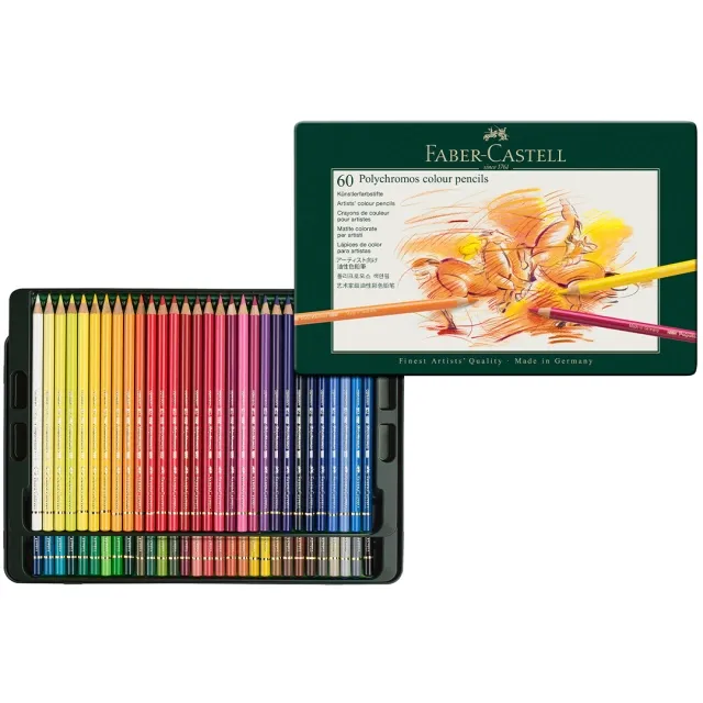 Färgpennor Polychromos 60-set Populär