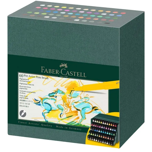 Fri frakt PITT Artist Brush 60-set Ateljé