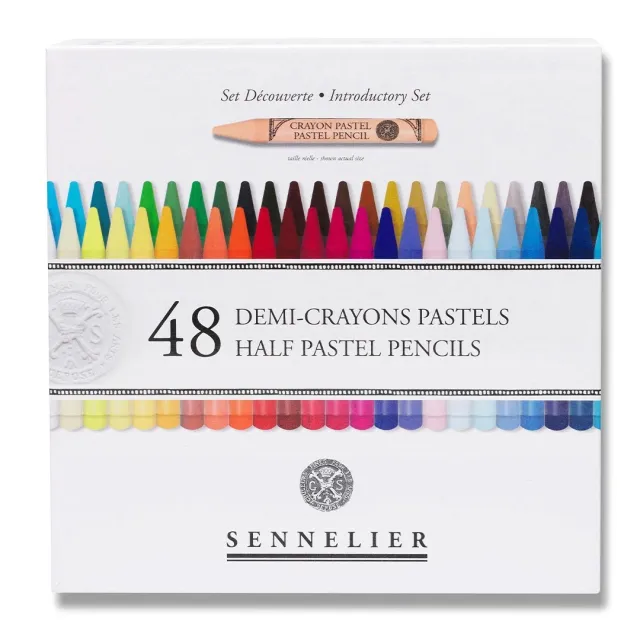 Beställ nu Pastellpennor korta 48-set