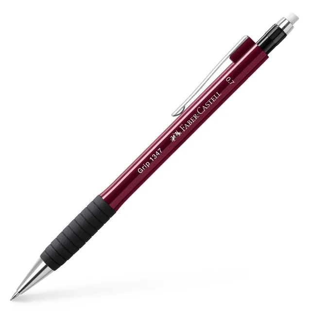 Stiftpenna Grip 1347 0.7 mm Röd Säker betalning