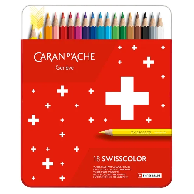 Swisscolor Färgpennnor 18-set Premium