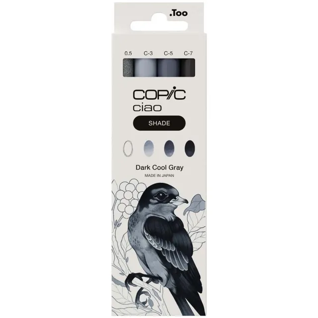 Rabatt Ciao Shade Set Dark Cool Gray 4-pack