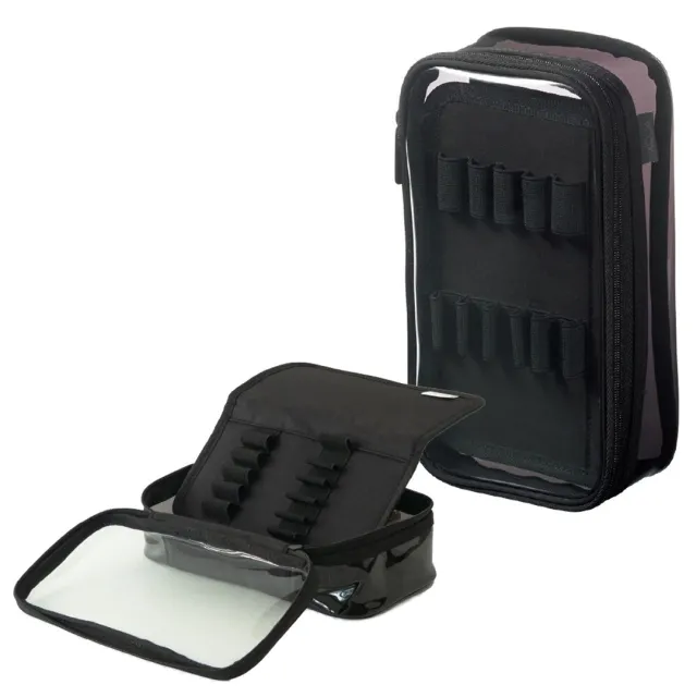 Pennfodral Transparent Svart Nyhet