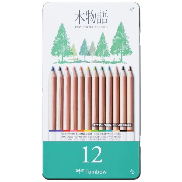 I lager Ki-Monogatari Eco Färgpennor 12-set