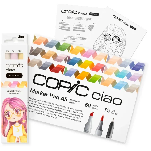Ciao Layer & Mix Manga Starter Set Sunset Lägg i varukorgen