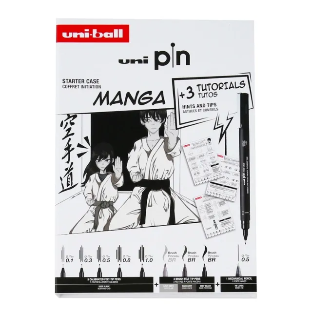Pin Fine Line Manga Set Sänkt pris