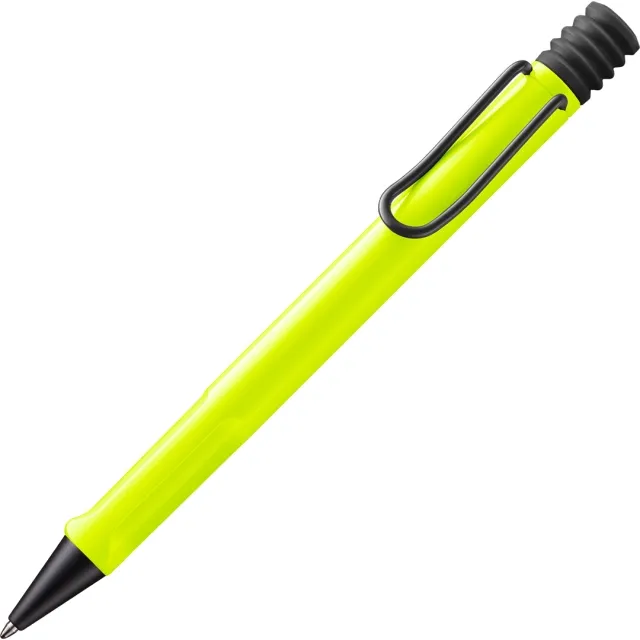 Snabb frakt Safari Kulspetspenna Neon Yellow