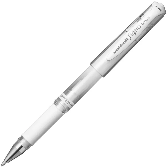 Rabatt Uni-Ball Signo Broad UM-153 Gel - White