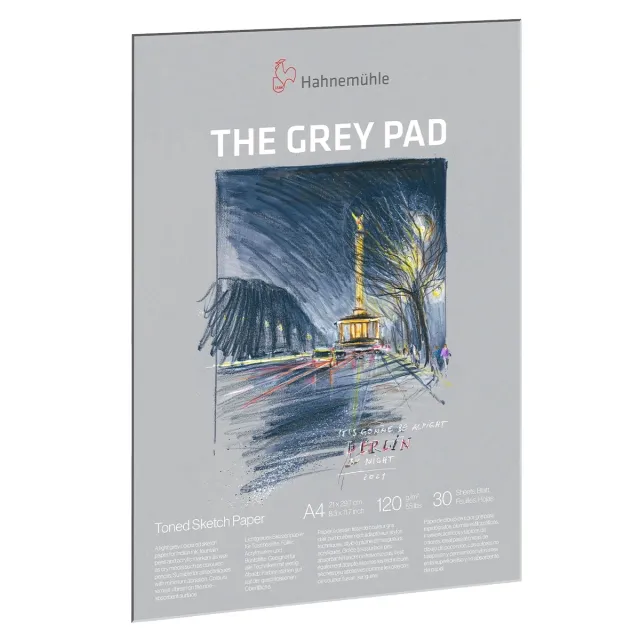 Begränsad tid The Grey Pad Skissblock A4 120g