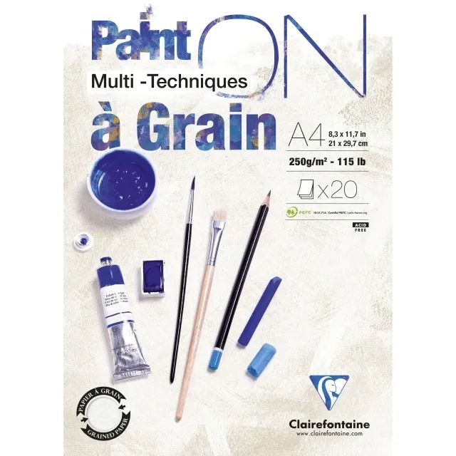 Paint'ON Konstnärsblock á Grain A3 Köp online