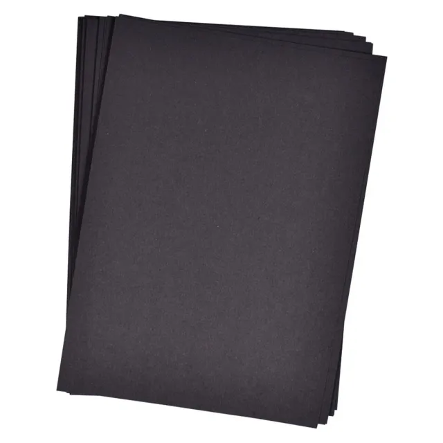 Färgat papper Svart 25 st 180 g Billig