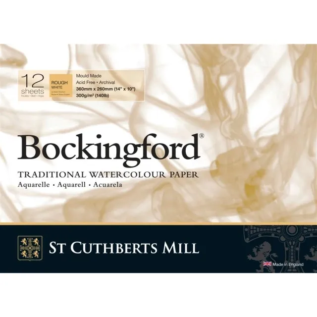 Bockingford Akvarellblock 360x260mm 300g Rough Köp online