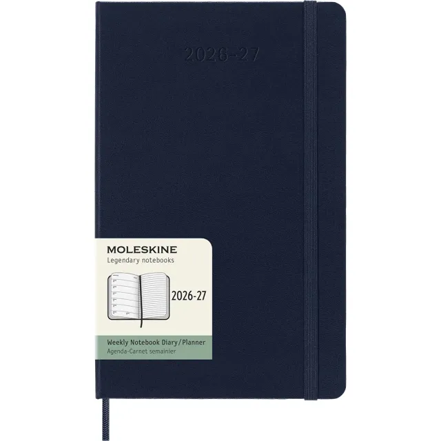 Kalender 18M WeekNote Hard Cover Large Sapphire Blue Beställ nu