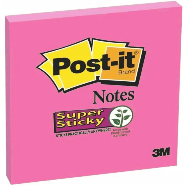 Post-it Super Sticky 76x76 Fuchsia Kampanjpris