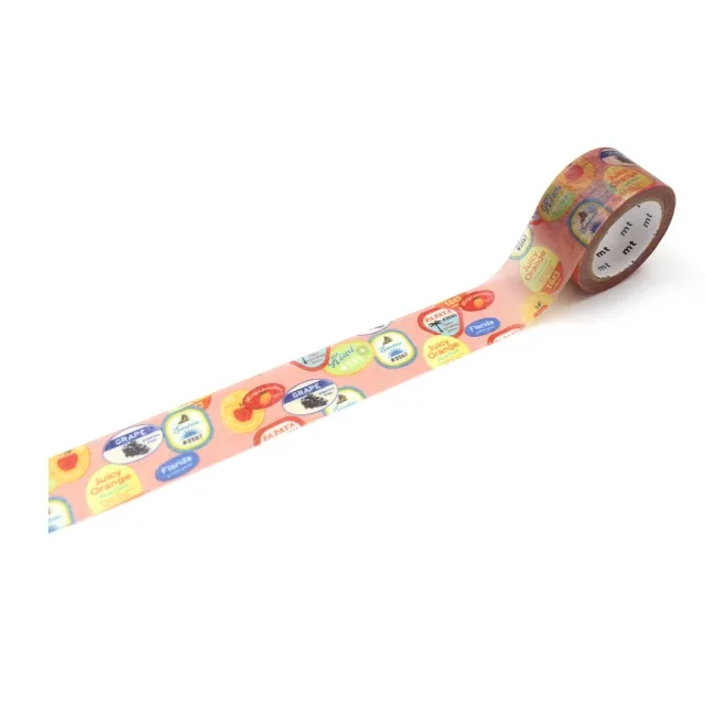 Washi-tejp Retrofruitlabel Fri frakt