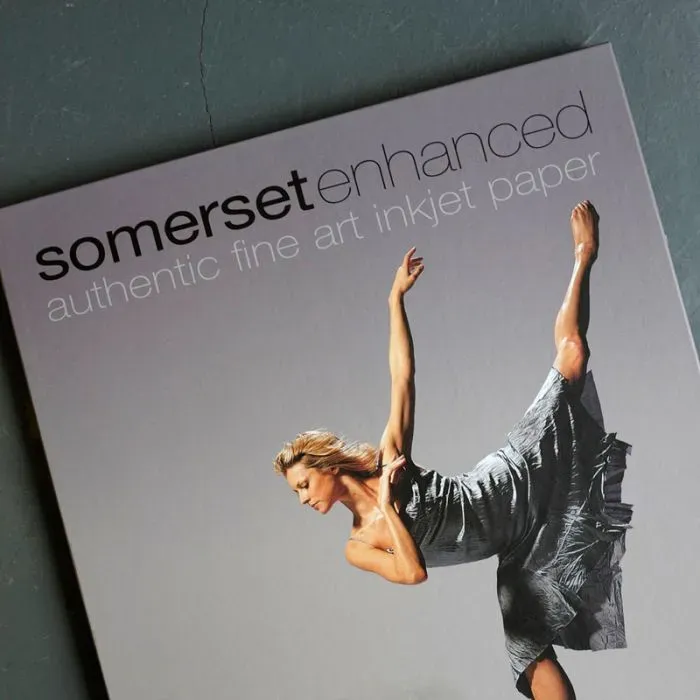 Fri frakt Somerset Inkjet Satin A3+ 225g 25ark