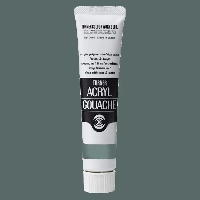Utförsäljning Turner Acryl Gouache Neutral Grey 5 20ml