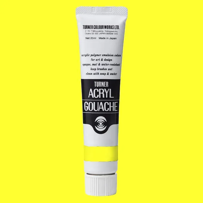 Turner Acryl Gouache Permanent Lemon 20ml Köp nu