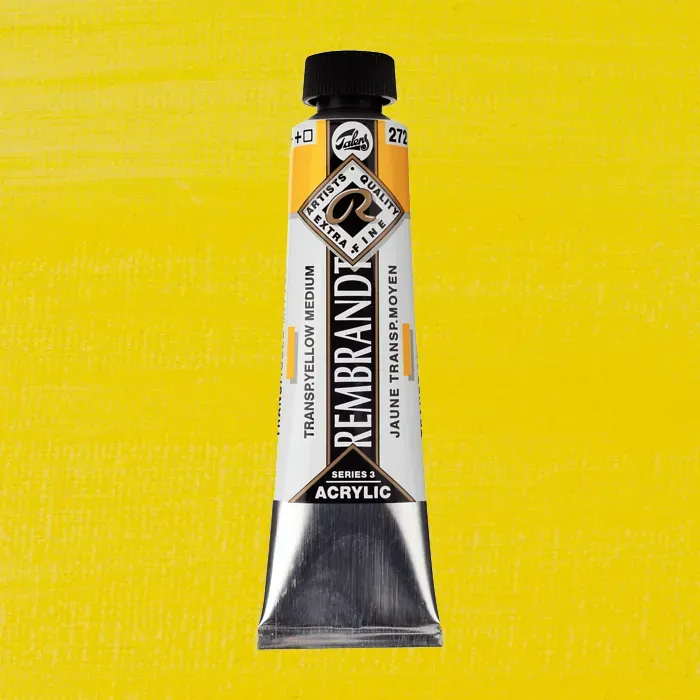 Rembrandt acrylic Transparant yellow medium 40ml Rabatt