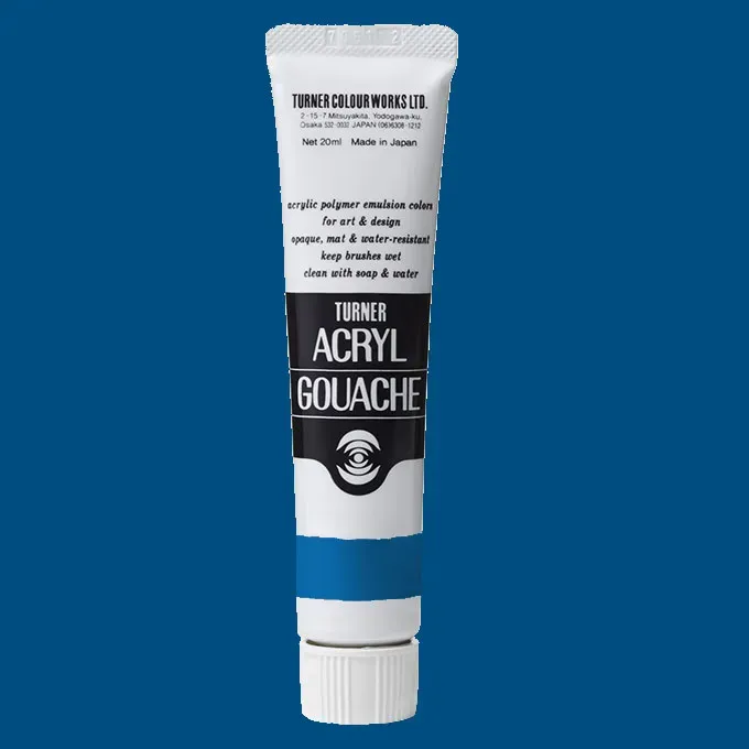 Trygg betalning Turner Acryl Gouache Marine Blue 20ml