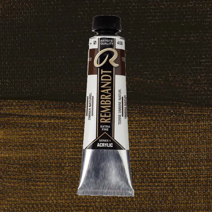 Begränsat antal Rembrandt acrylic Raw umber 40ml