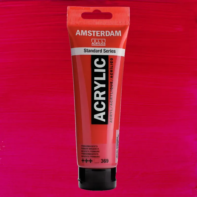 Premium Amsterdam akryl Primary magenta 120ml