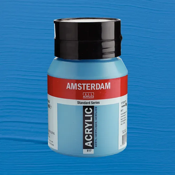 Amsterdam akryl Kings blue 500ml Fri frakt