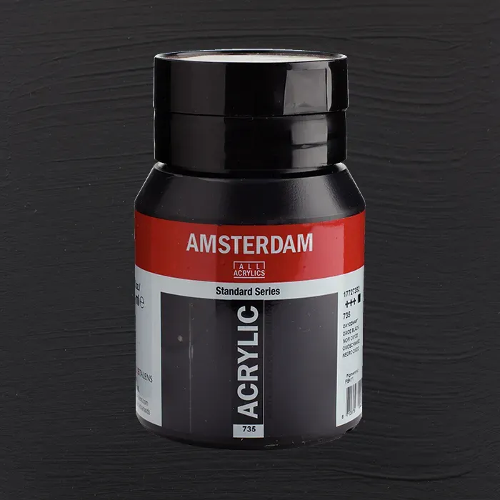 Premium Amsterdam Akryl Oxide black 500ml