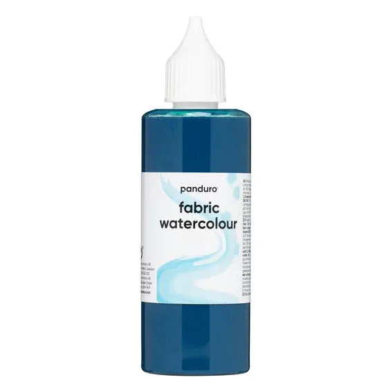 Beställ nu Fabric Watercolour 85 ml – turkos textilfärg akvarell