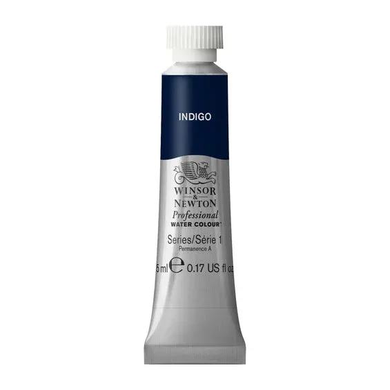Winsor & Newton Professional akvarellfärg 5 ml Indigo 322 Begränsad tid