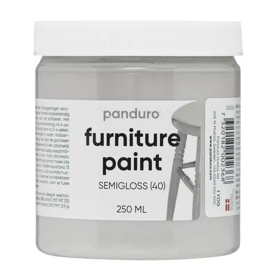 Panduro Furniture Paint möbelfärg, ljusgrå 250 ml Kampanjpris