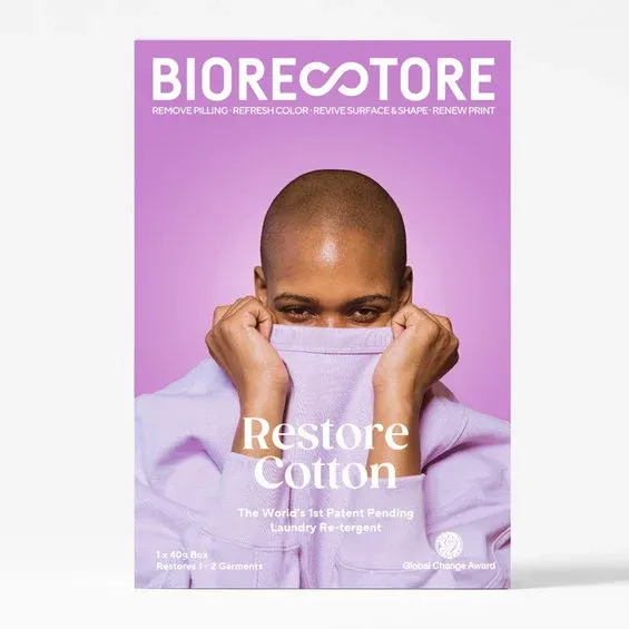 Biorestore Cotton 3×40 g – väck nytt liv i dina favoritplagg Fynd