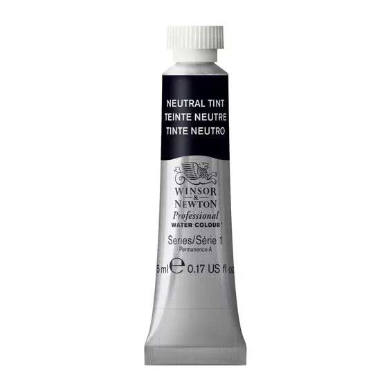 Winsor & Newton Professional akvarellfärg 5 ml Neutral Tint 430 Populärt val