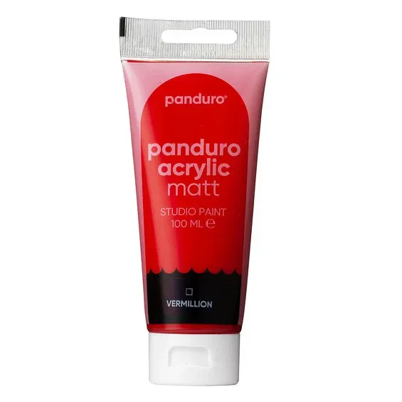 Trygg betalning Panduro Acrylic akrylfärg, matt 100 ml – Vermillion