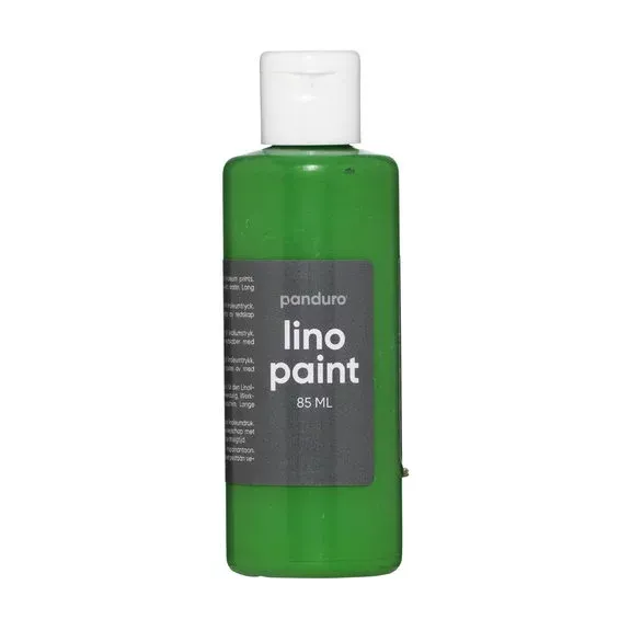 Panduro Lino Paint linoleumfärg – 85 ml grön Kundfavorit