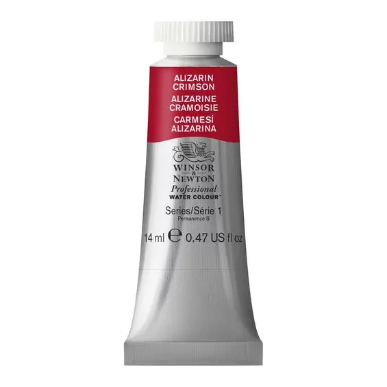 Expressleverans Winsor & Newton Professional akvarellfärg 14 ml Alizarin Crimson 004