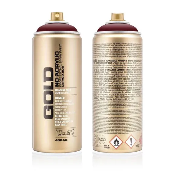 Kampanjpris Montana Gold sprayfärg 400 ml - G3070 Purple Red