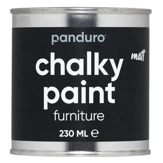 Panduro Furniture Paint, matt möbelfärg 230 ml – Dark grey Erbjudandepris