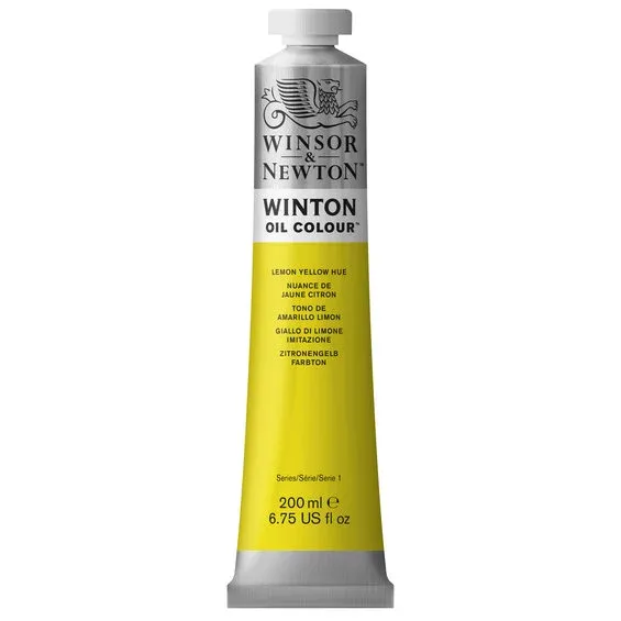 Winsor & Newton Winton oljefärg 200 ml Lemon Yellow Hue 346 Bästa pris