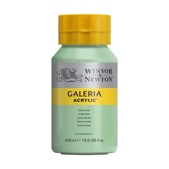 Outlet Winsor & Newton Galeria akrylfärg 500 ml Pale Olive 435
