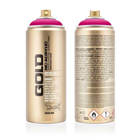 Begränsat antal Montana Gold sprayfärg 400 ml - 3000 100% Magenta