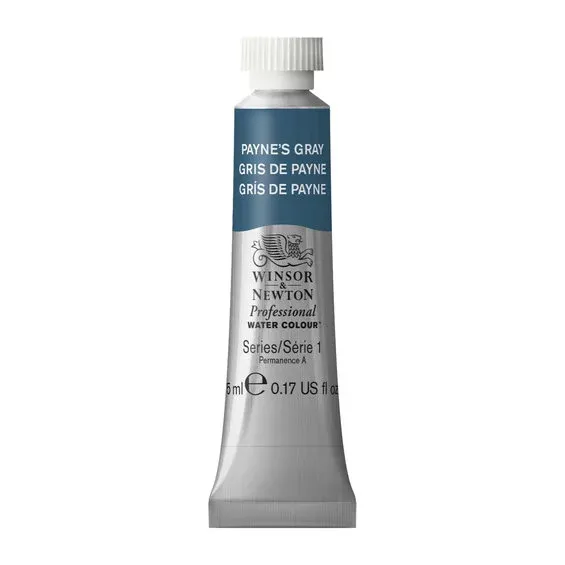 Fynd Winsor & Newton Professional akvarellfärg 5 ml Payne's Gray 465