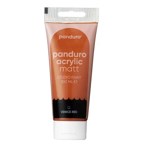 Trygg betalning Panduro Acrylic akrylfärg, matt 100 ml – Venice red