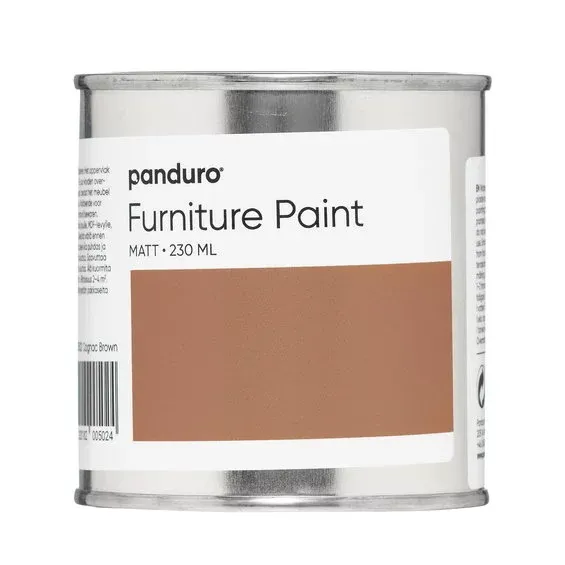 Panduro Furniture Paint, matt möbelfärg 230 ml – Cognac brown Begränsat erbjudande